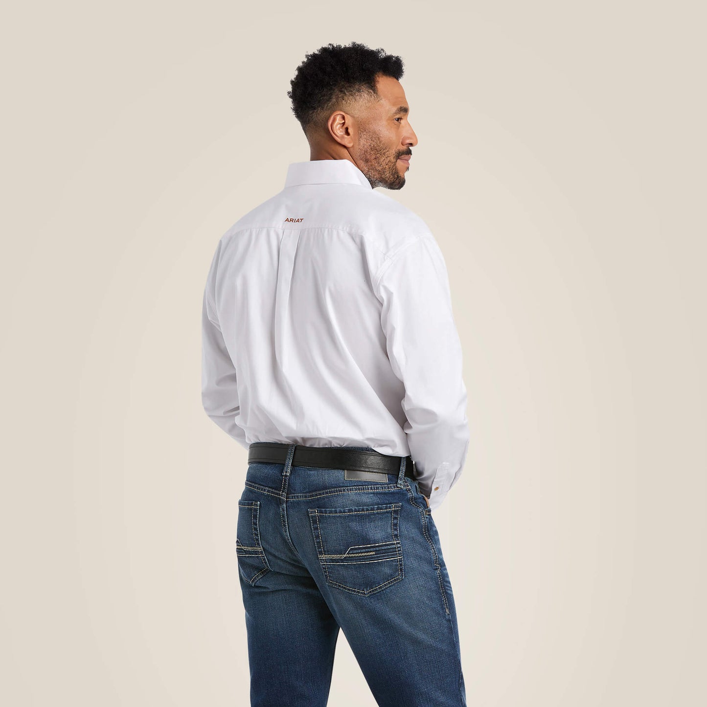 ARIAT SOLID WHITE SHIRT