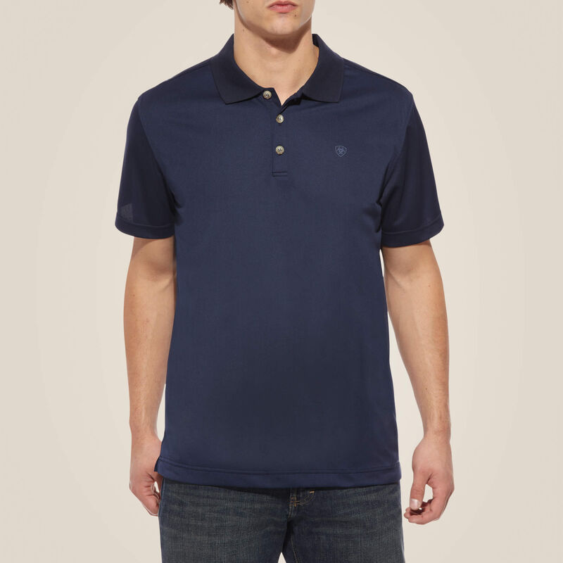 ARIAT TEK POLO NAVY