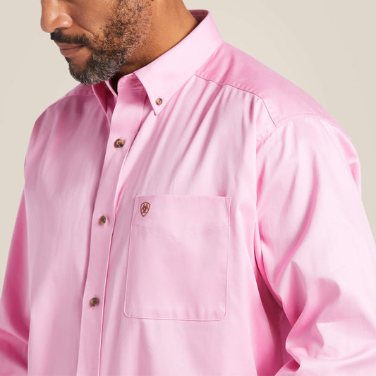 SHIRT ARIAT PINK SOLID