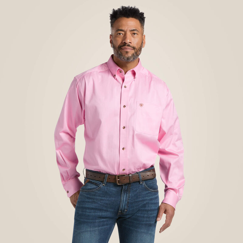 SHIRT ARIAT PINK SOLID