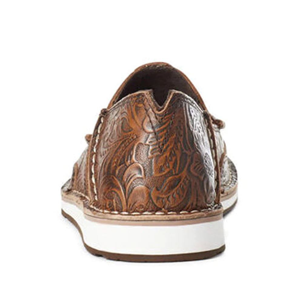 CRUSIER ARIAT BROWN FLORAL