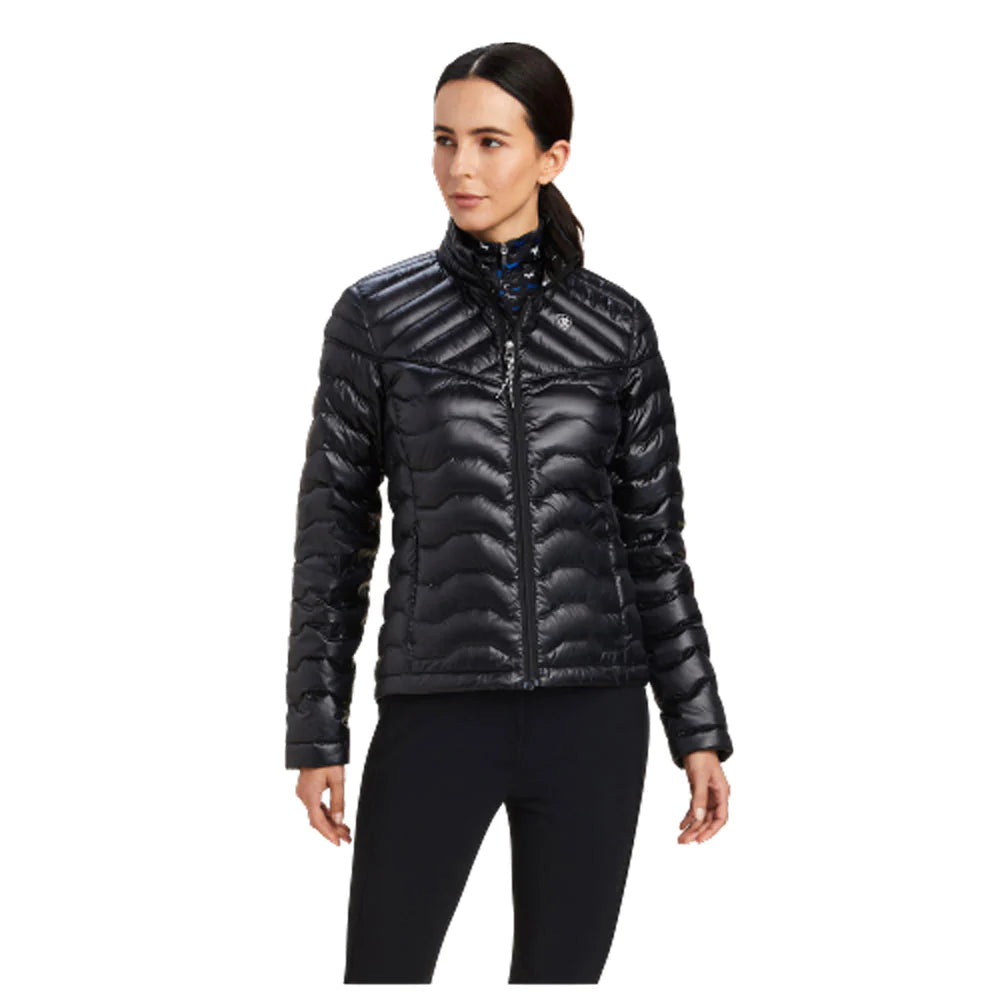 ARIAT WOMENS DOWN JACKET BLACK