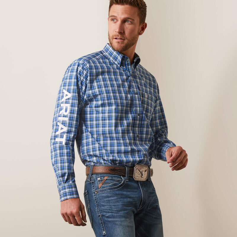 ARIAT MENS PRO TEAM SAMSON BLUE