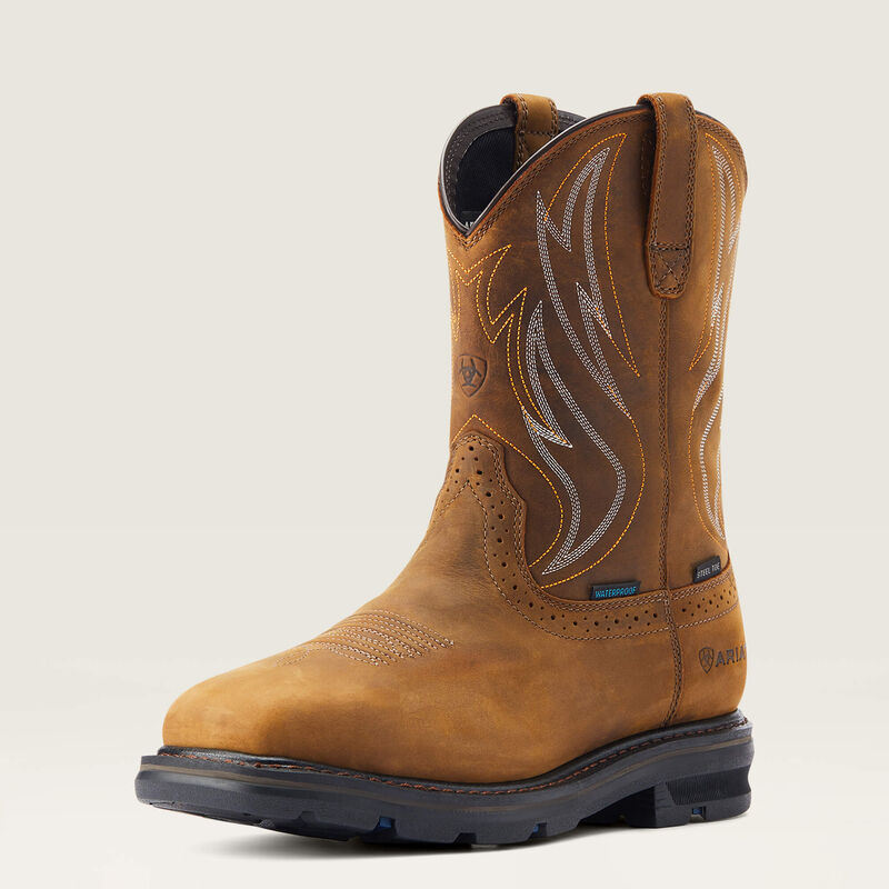 ARIAT MENS SIERRA H20 SHOCK SHIELD DIST BROWN