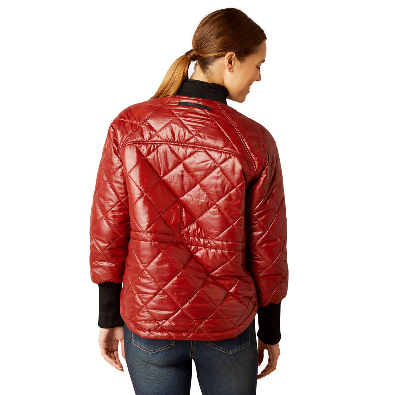 ARIAT WOMENS JACKET INS FIRED BRICK