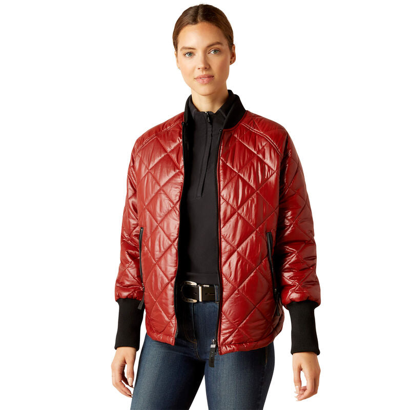 ARIAT WOMENS JACKET INS FIRED BRICK