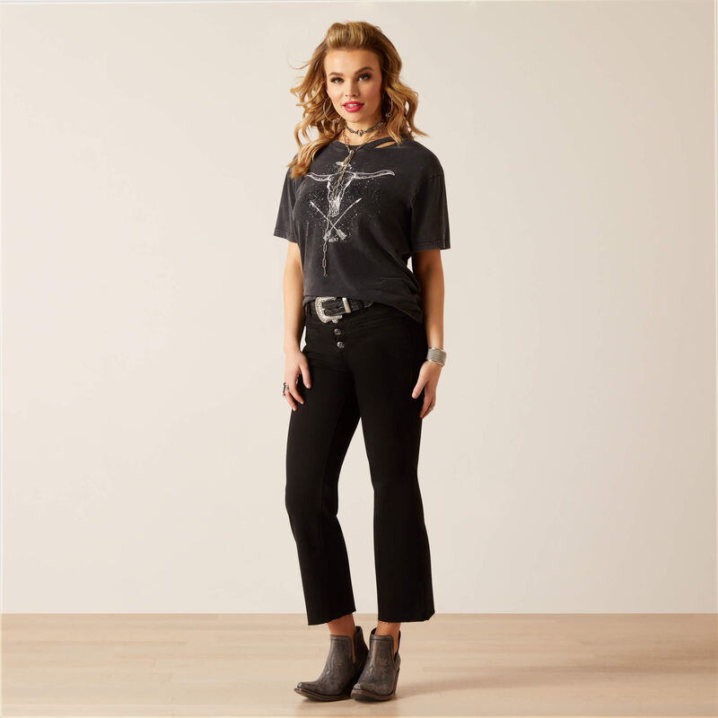 ARIAT WOMENS ROCKN RODEO T SHIRT