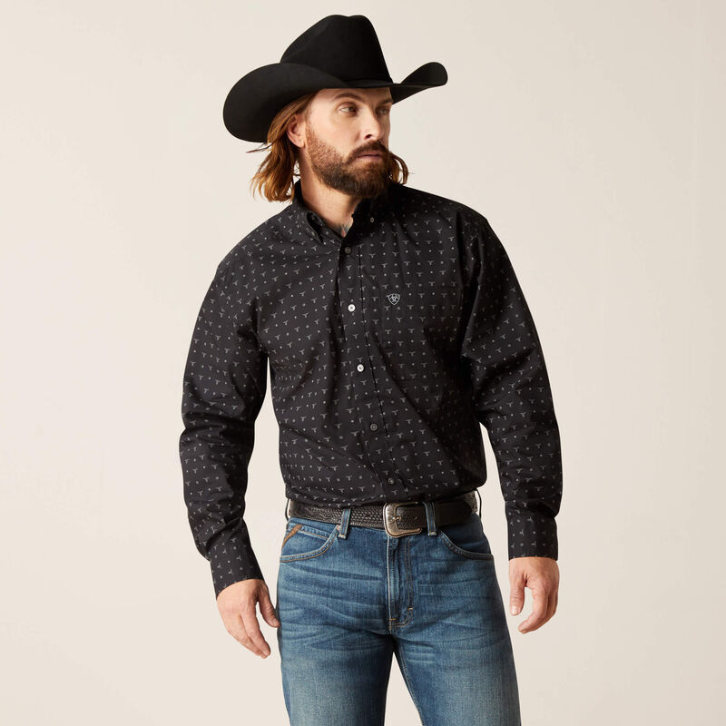 ARIAT MENS LS SHIRT NIXON