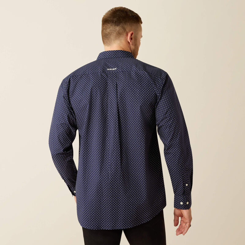 ARIAT MENS CARMINE LS SHIRT PRINT
