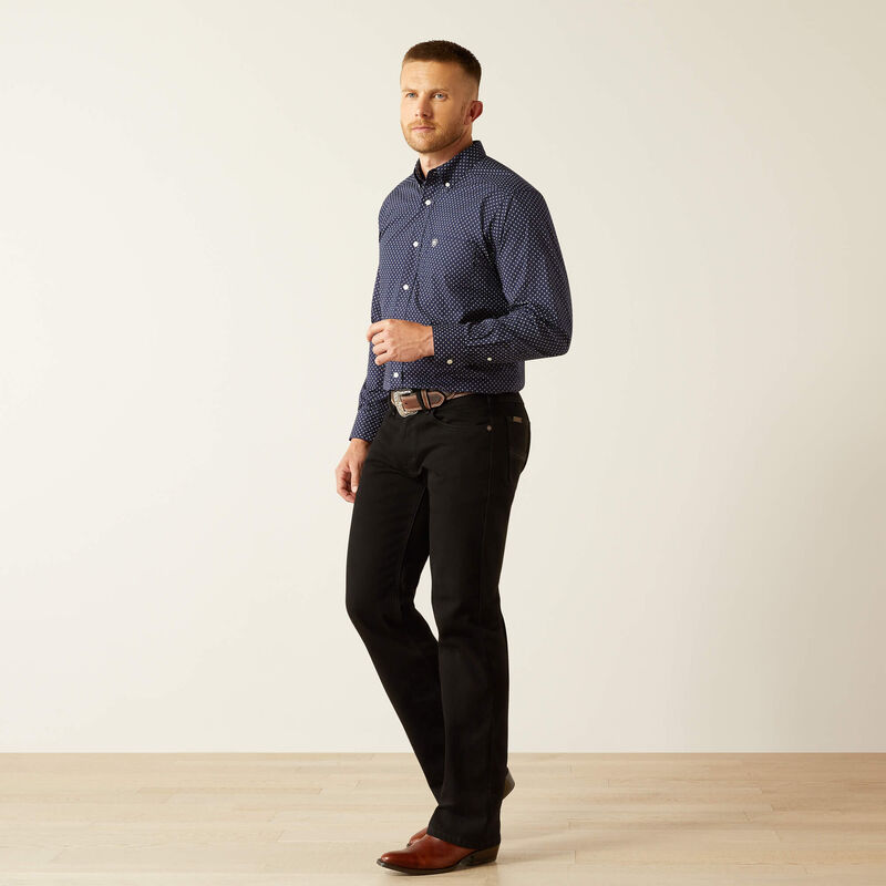 ARIAT MENS CARMINE LS SHIRT PRINT