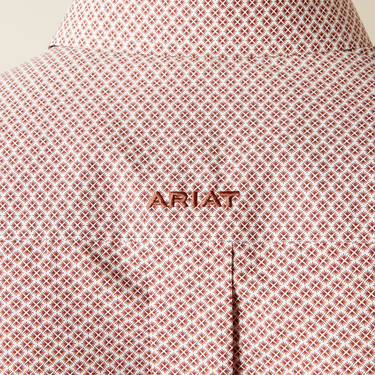 ARIAT MNS LS SHRT WF PRNT