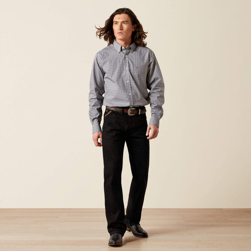 ARIAT MENS WF ANDERSON LS SHRT PRNT
