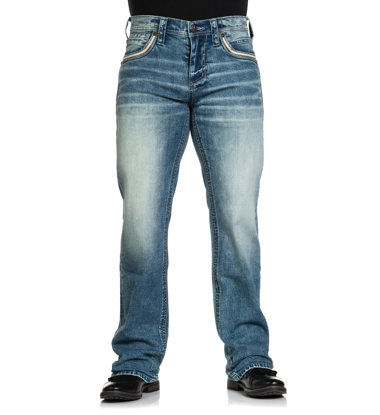 AFFLICTION MENS BLAKE CRAWLEY JEAN