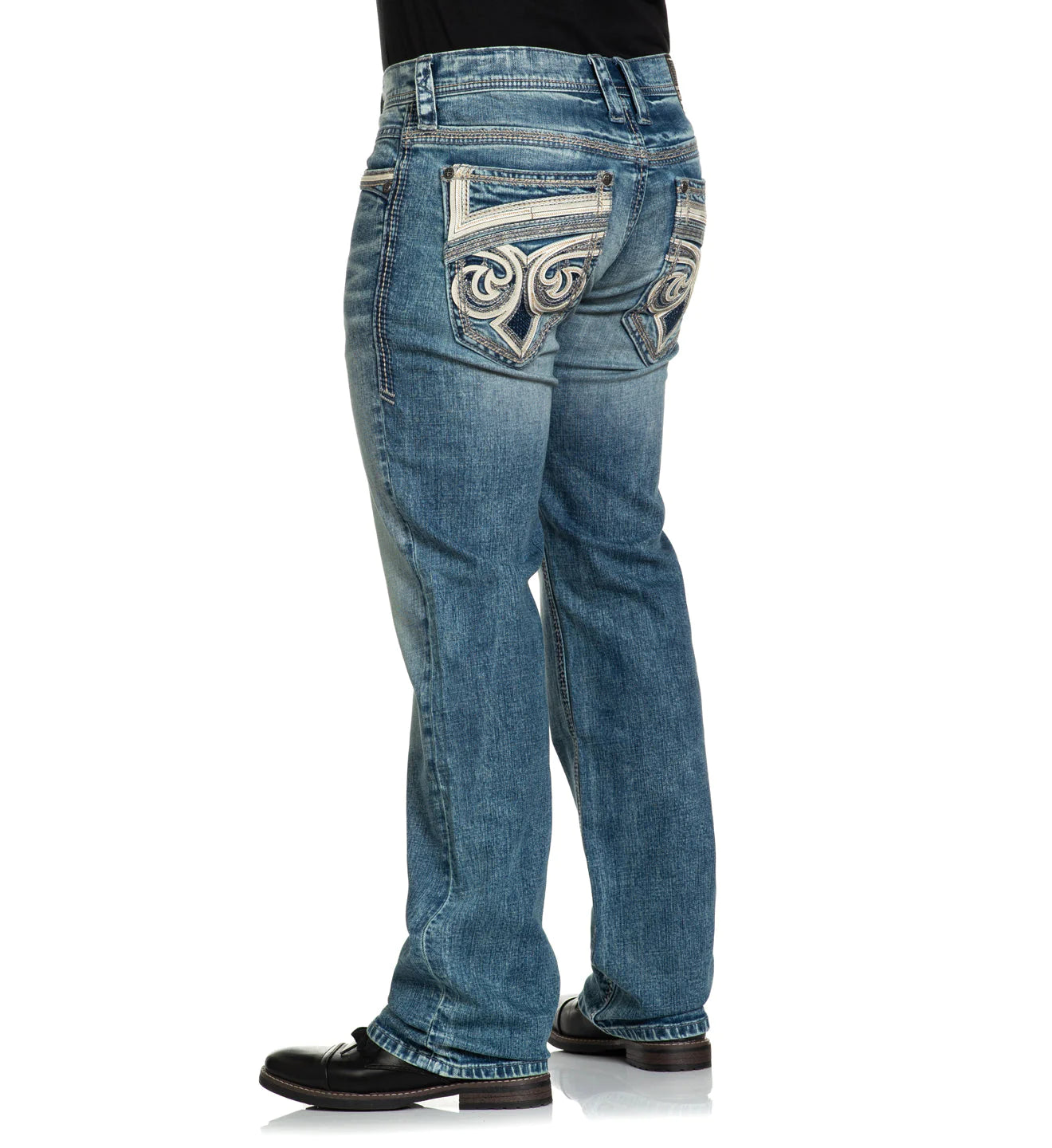 AFFLICTION MENS BLAKE CRAWLEY JEAN
