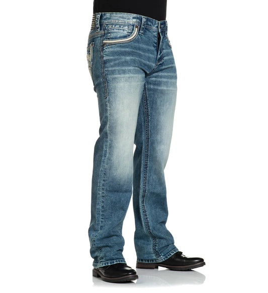 AFFLICTION MENS BLAKE CRAWLEY JEAN