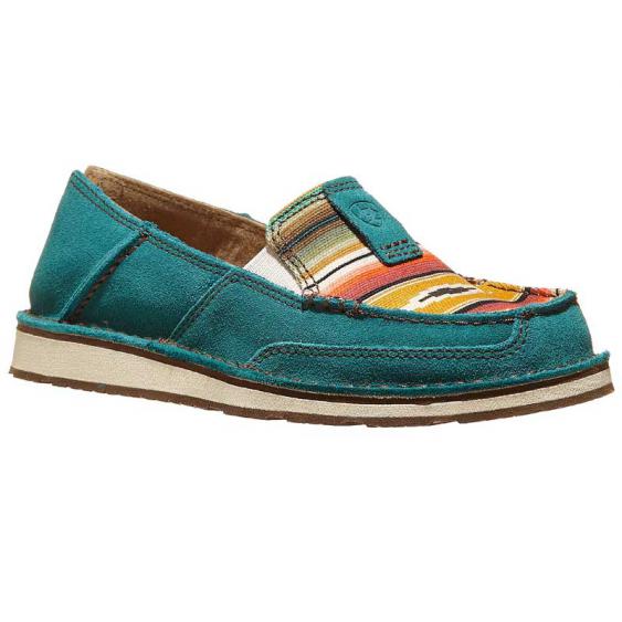 ARIAT WOMENS CRUISER TEAL/SUEDE