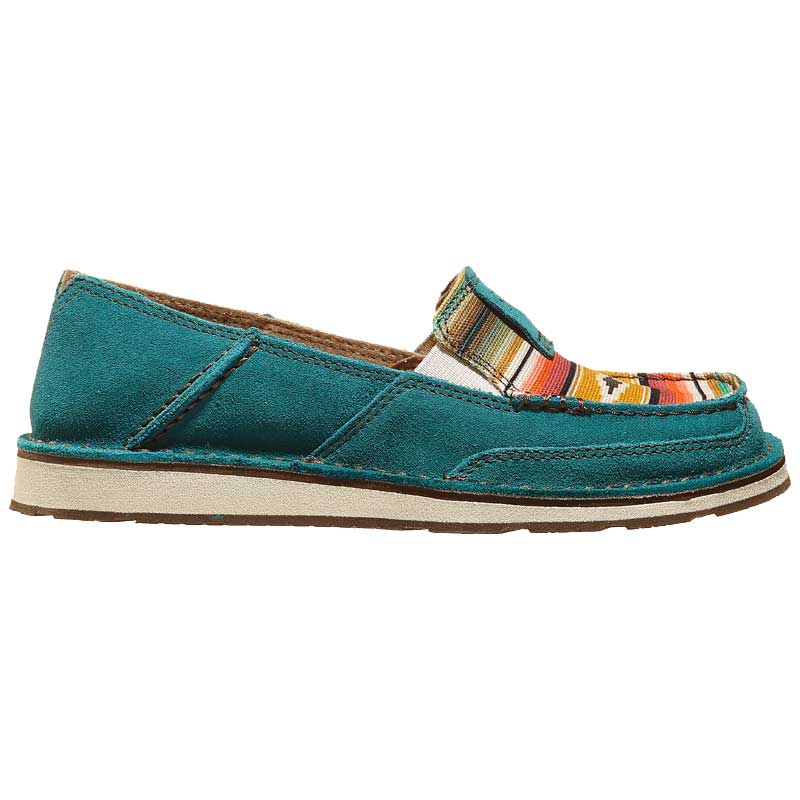 ARIAT WOMENS CRUISER TEAL/SUEDE
