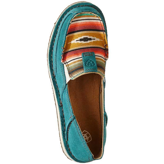 ARIAT WOMENS CRUISER TEAL/SUEDE