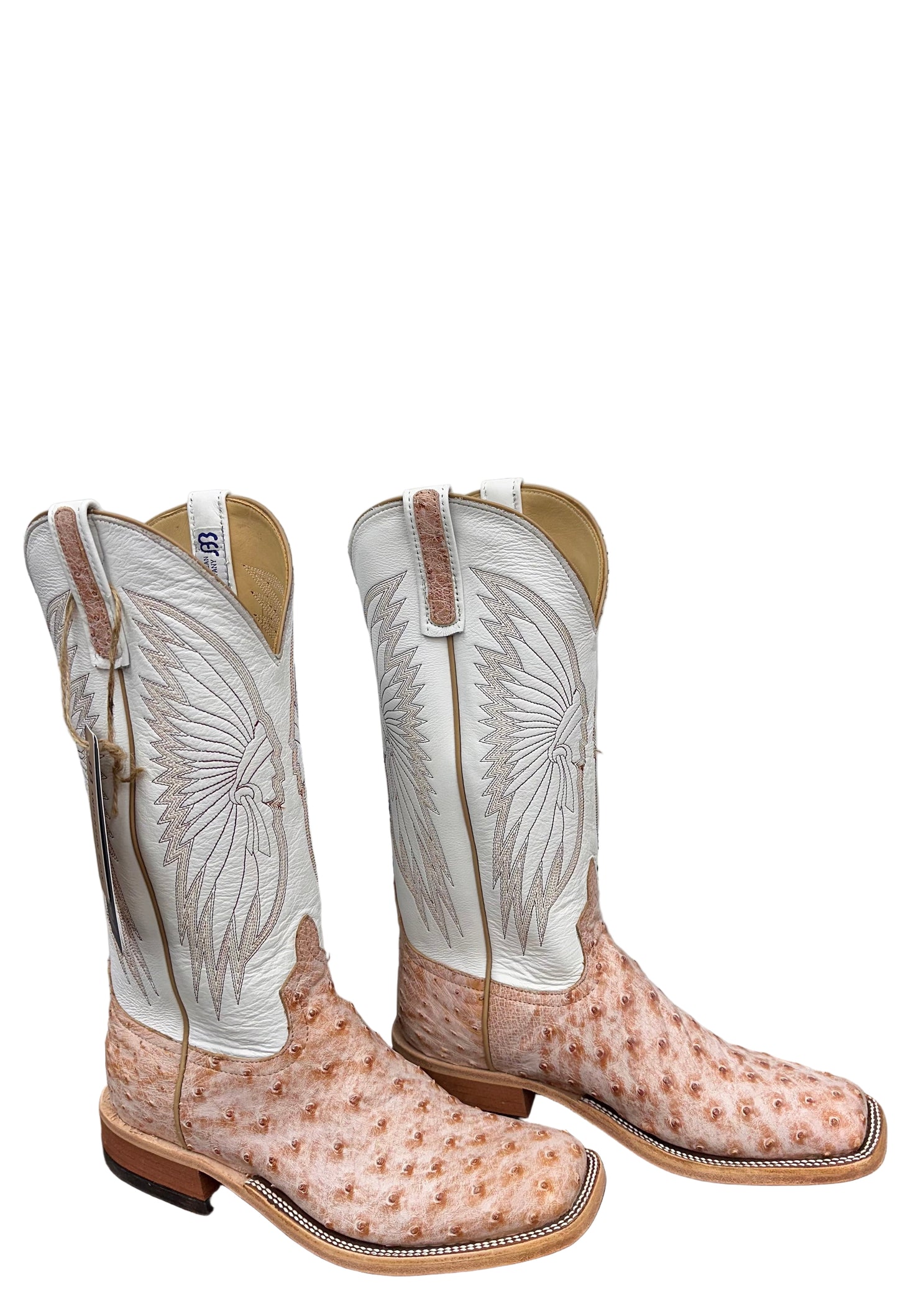 ANDERSON BEAN COWBOY CORRAL ORIGINAL FQ OSTRICH