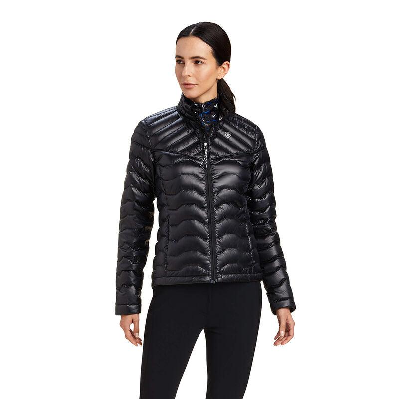 ARIAT WOMENS DOWN JACKET BLACK