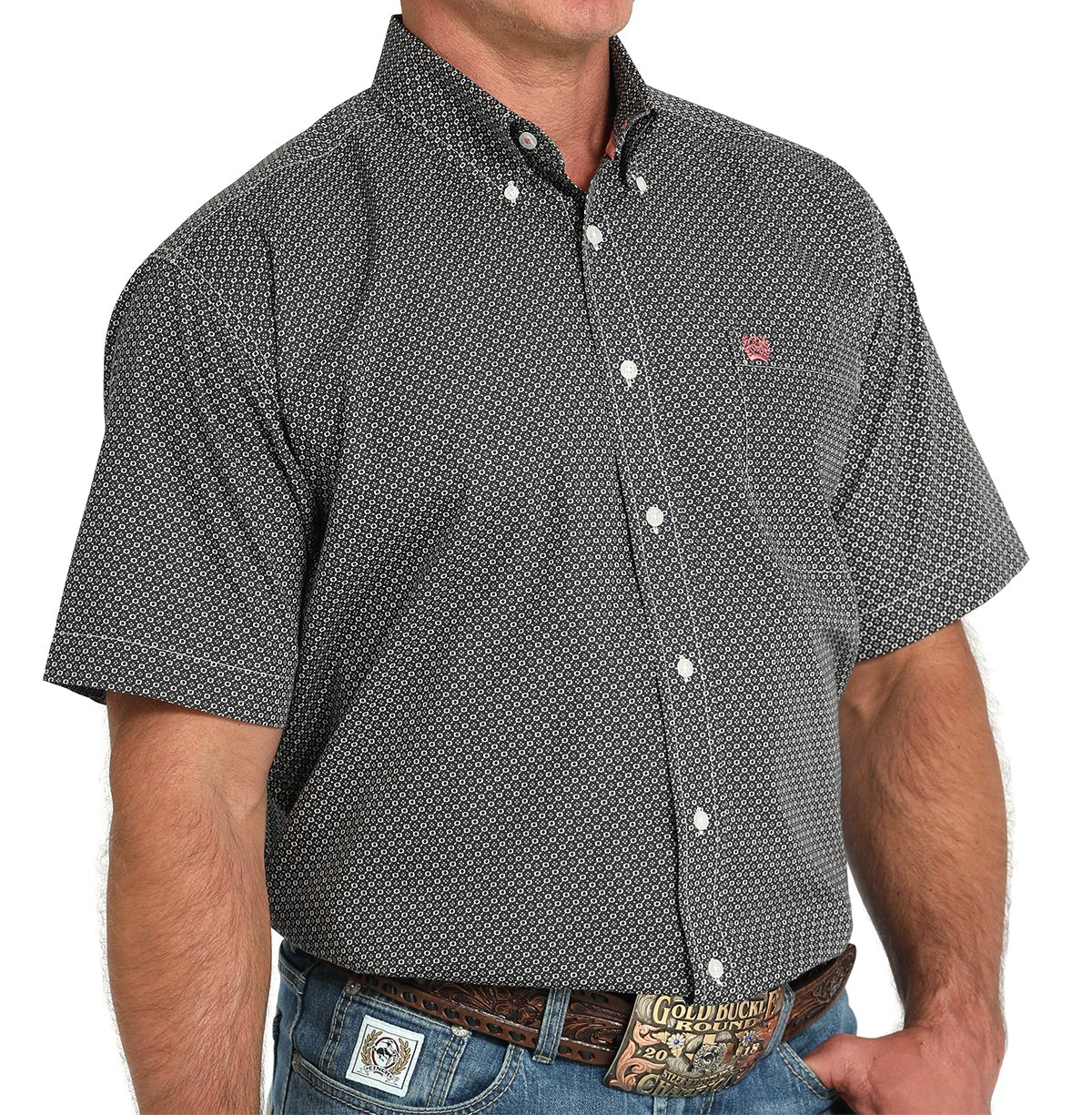CINCH MNS SS SHRT PRNT