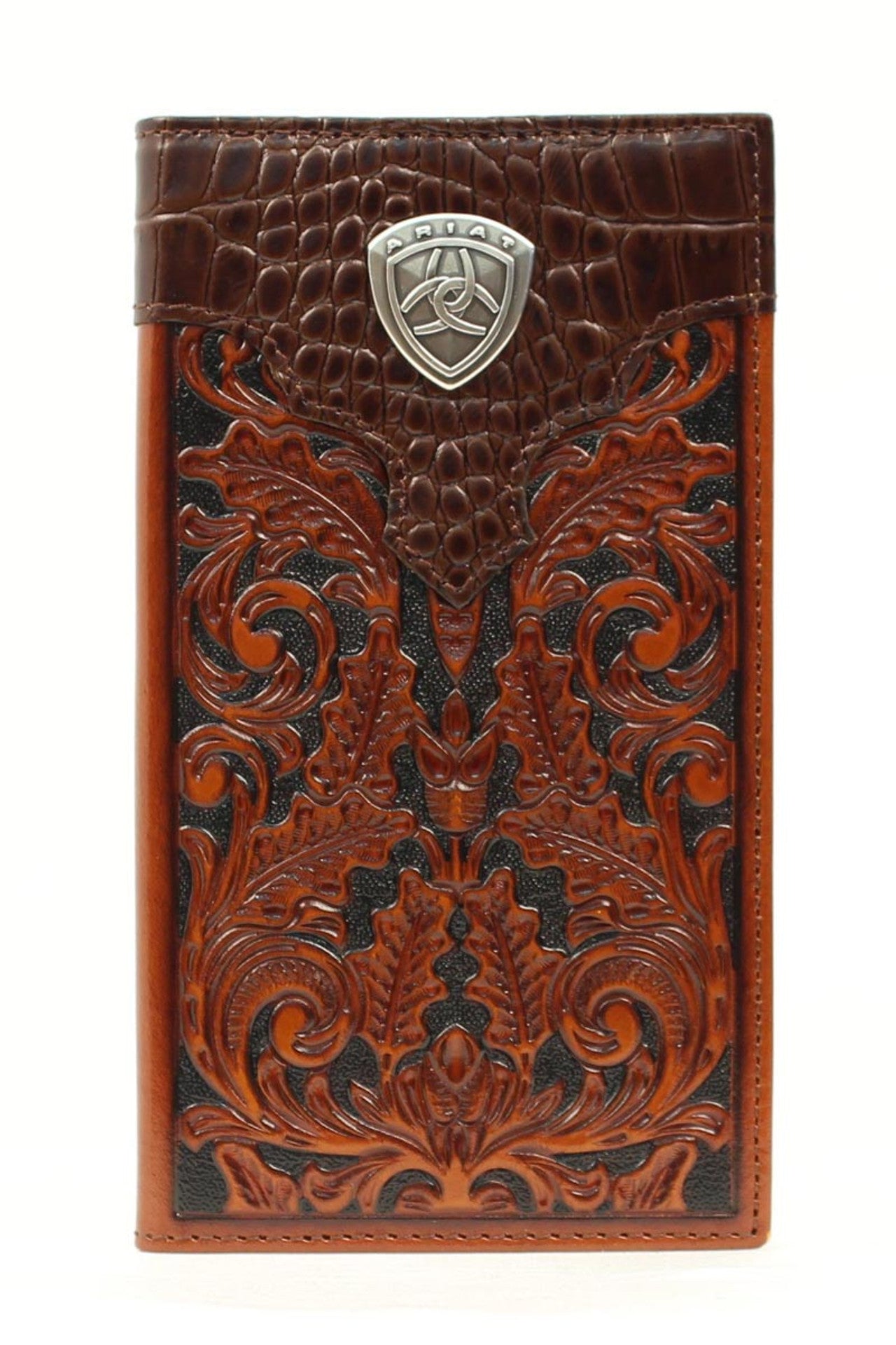 WALLET ARIAT GATOR LOGO
