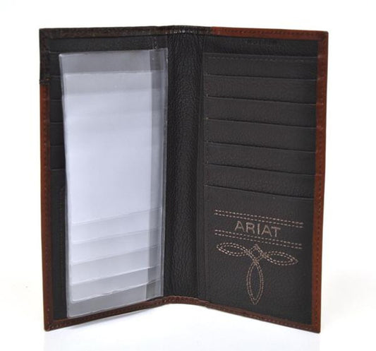 WALLET ARIAT GATOR LOGO