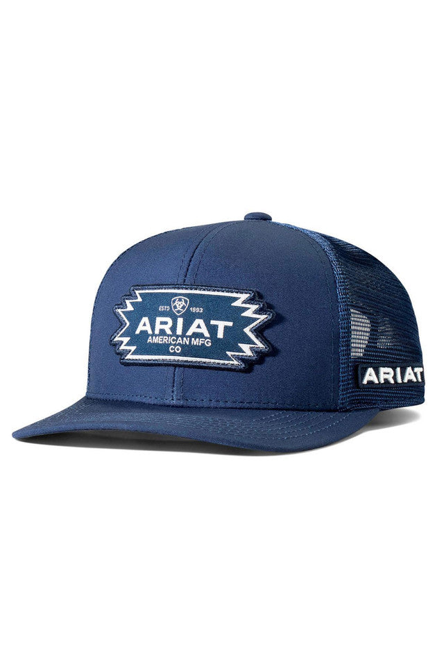 ARIAT STHWST PATCH NAVY CAP