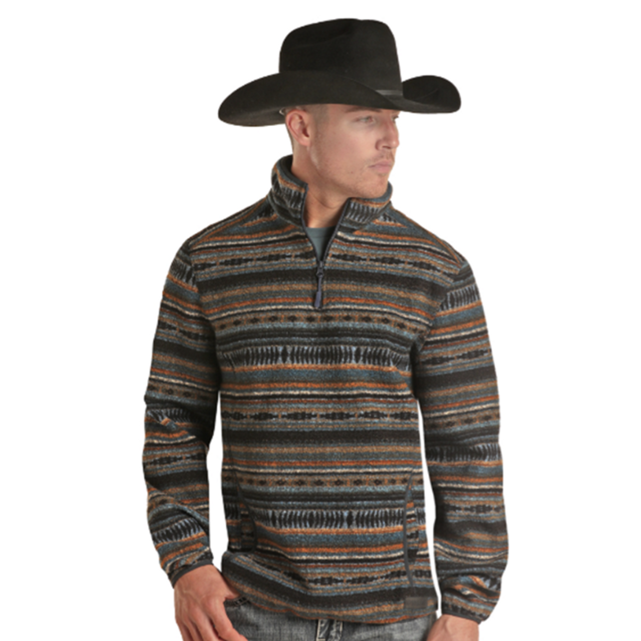 ROCK & ROLL AZTEC BRBR PULLOVER