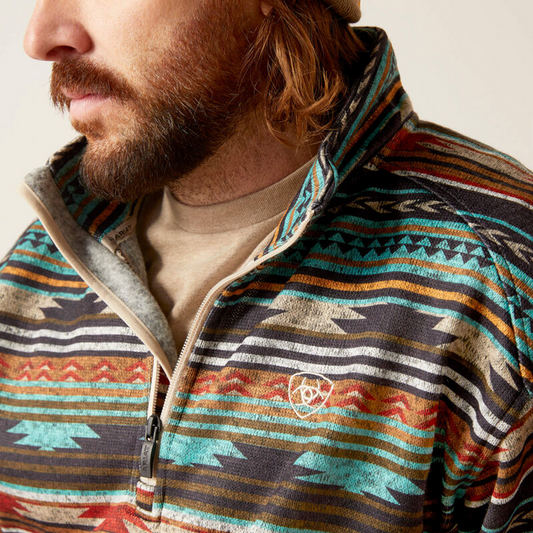ARIAT CALDWELL 1/4 ZIP SWEATER