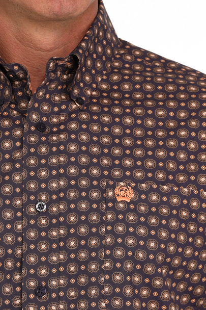 CINCH MNS LS SHRT PRNT