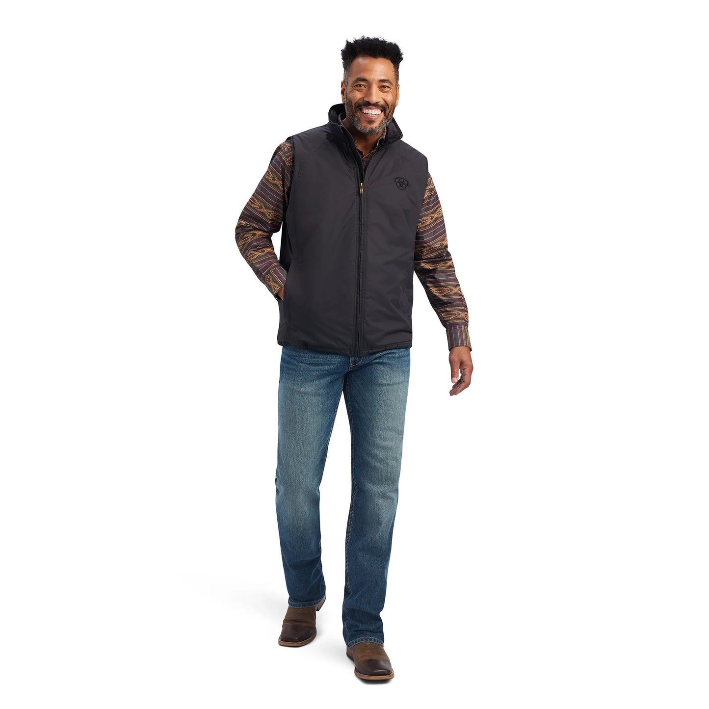 ARIAT MENS TEAM LOGO PHANTOM VEST