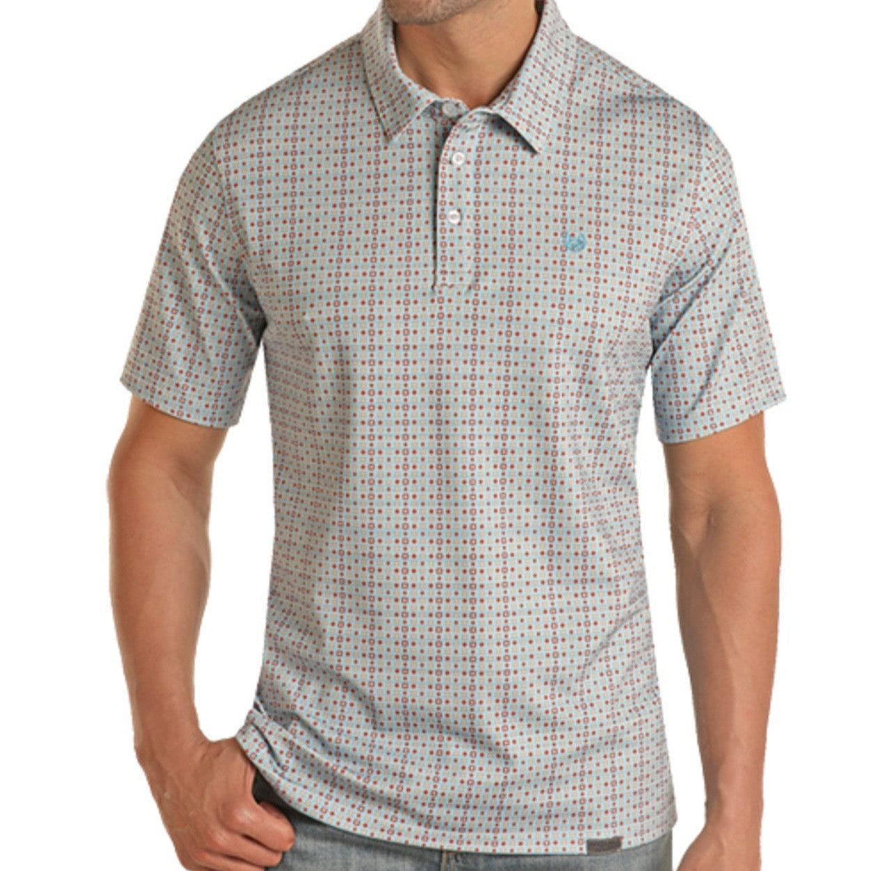 PANHANDLE SLIM PRINT POLO