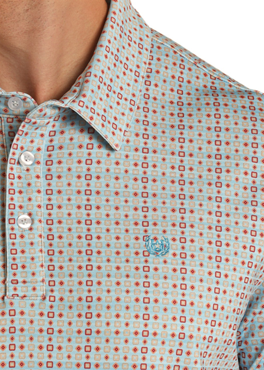 PANHANDLE SLIM PRINT POLO