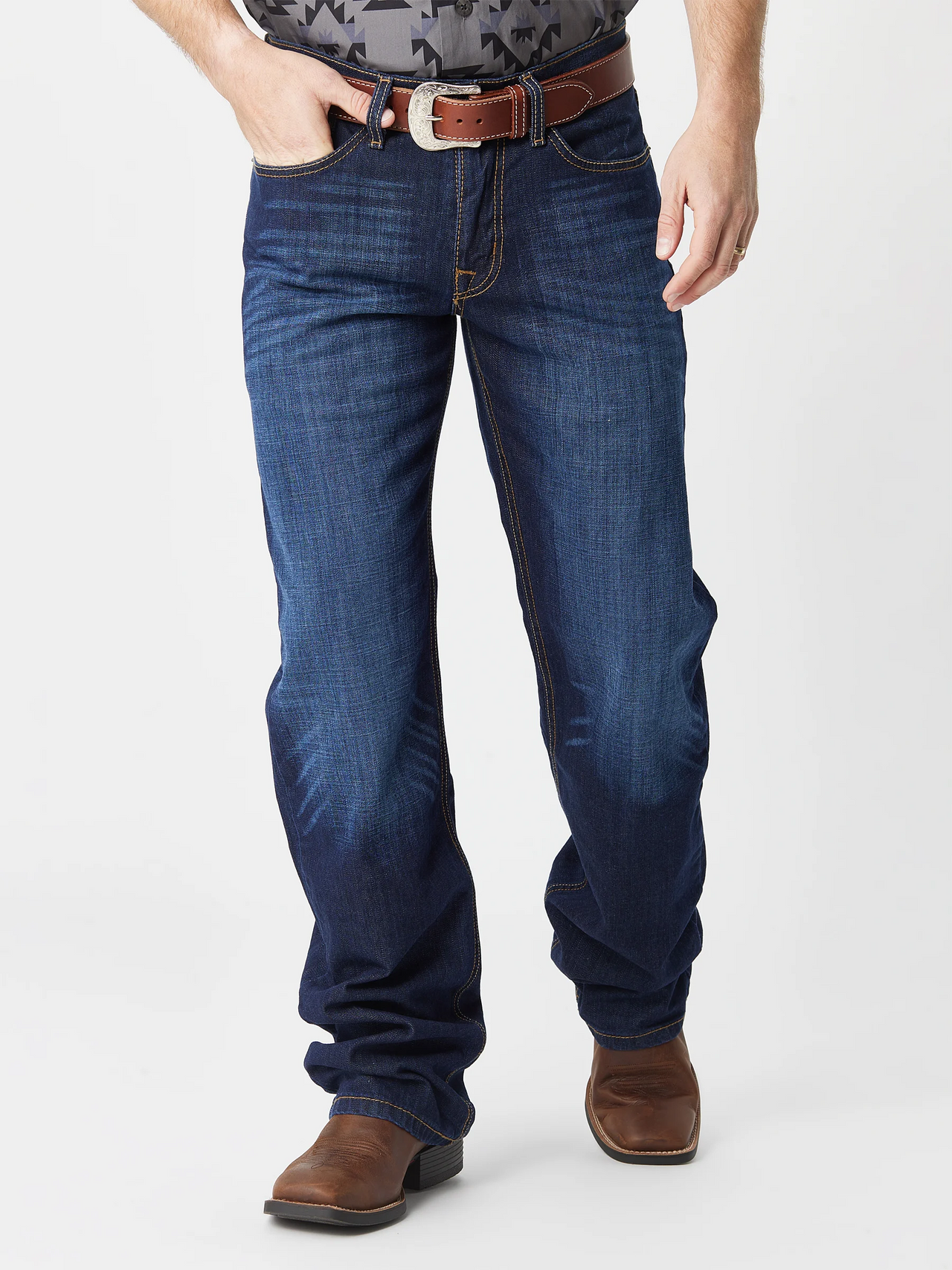 CINCH MENS GRANT DARK STONE JEAN