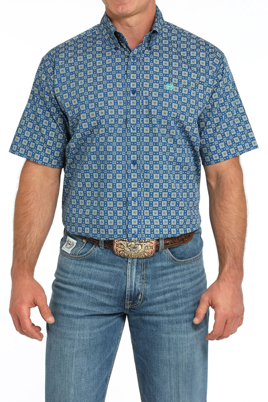 CINCH MNS SS SHRT PRNT
