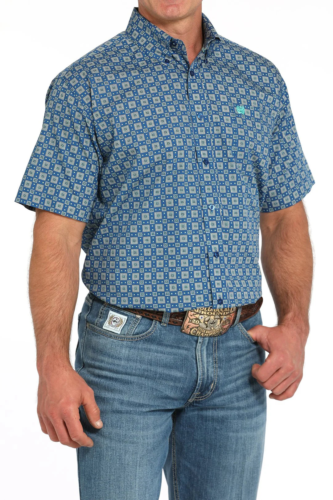 CINCH MNS SS SHRT PRNT