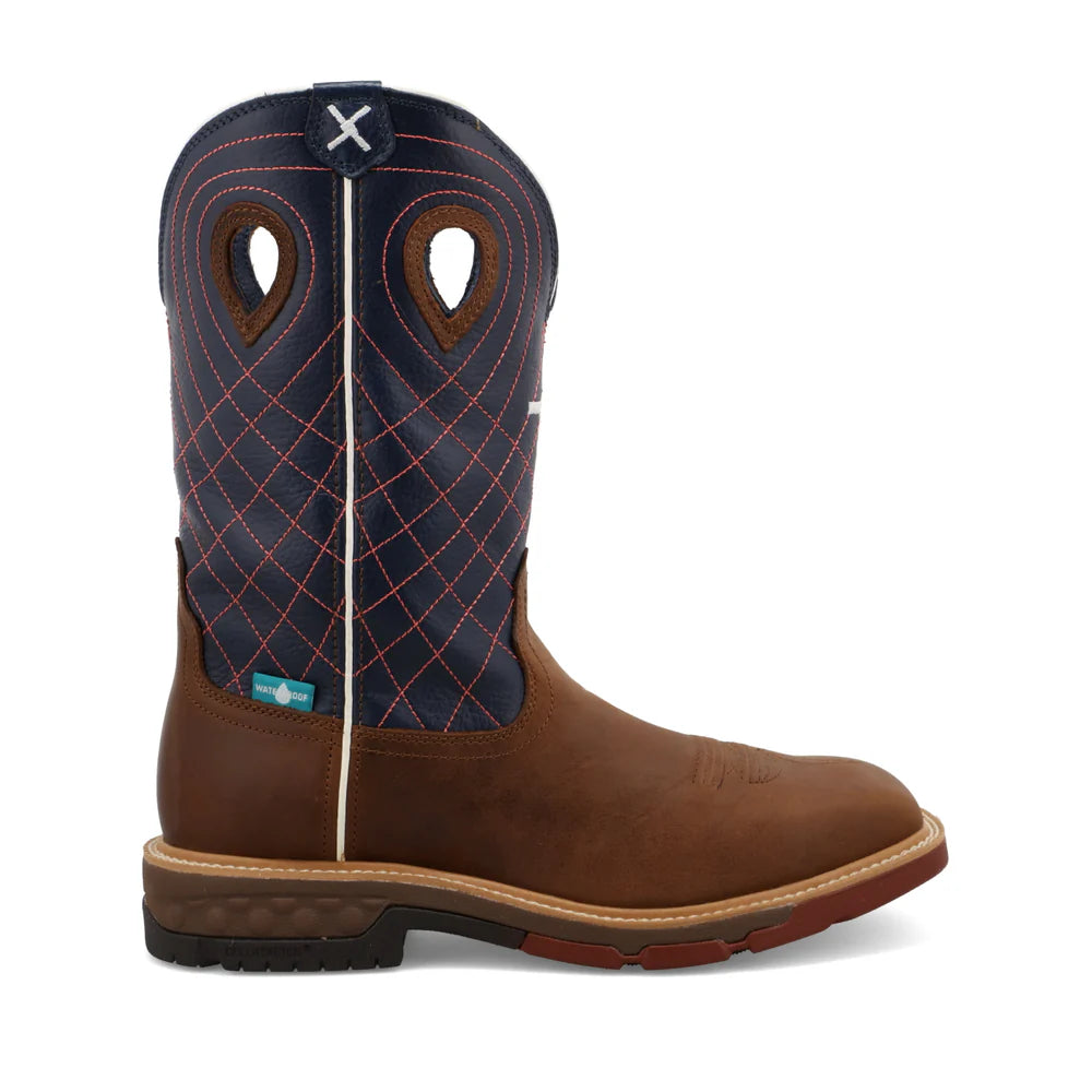 TWISTED X ALLOY TOE WORK BOOT BRN
