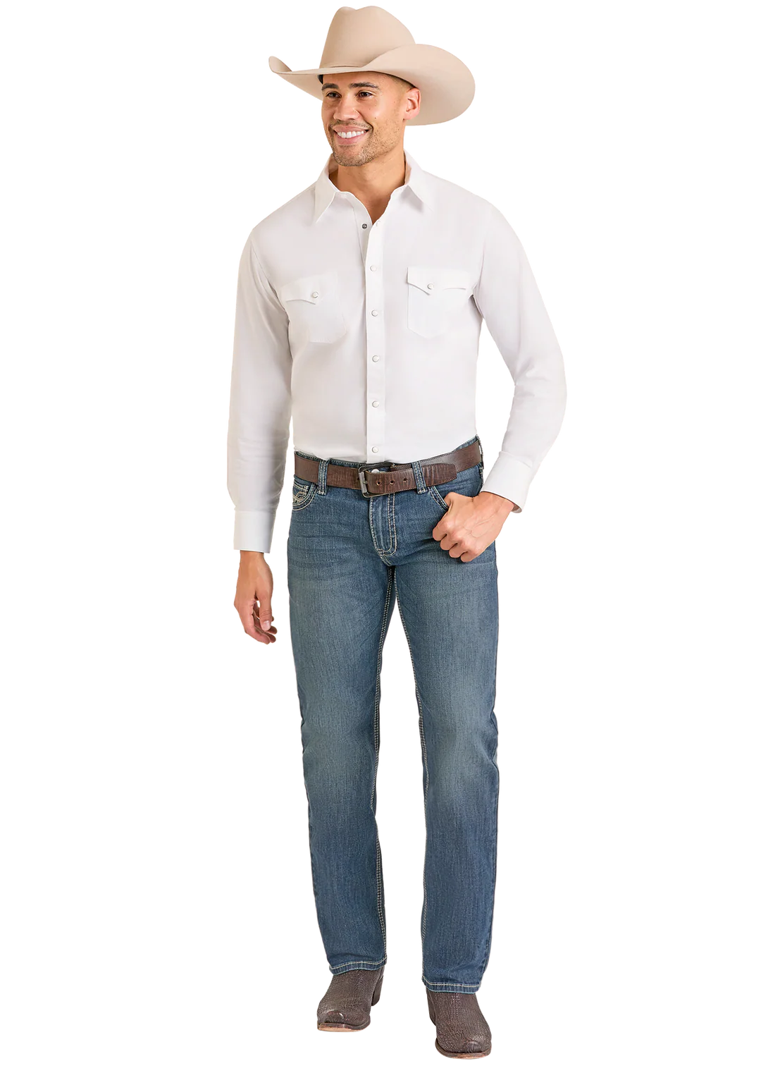 ROCK & RLL DNM SLIM FIT JEANS