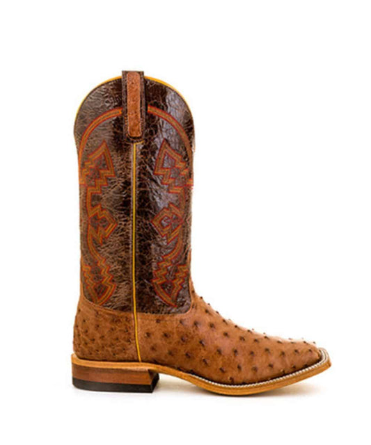 ANDERSON BEAN RUM BRN FQ OSTRICH