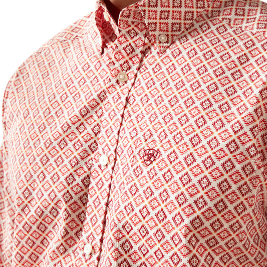 ARIAT MENS LS SHIRT PRINT SAYLOR