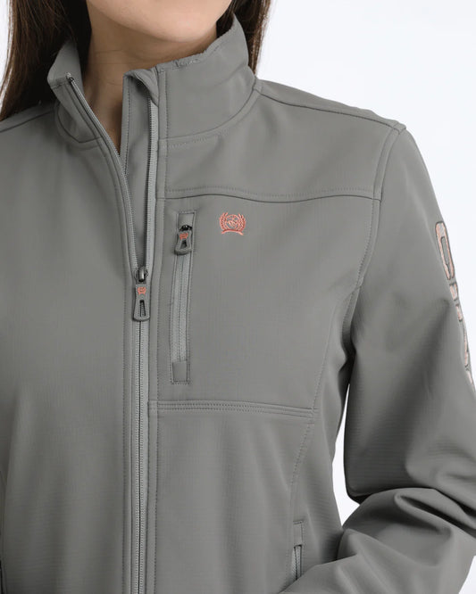 CINCH WOMENS BONDED JKT GRAY