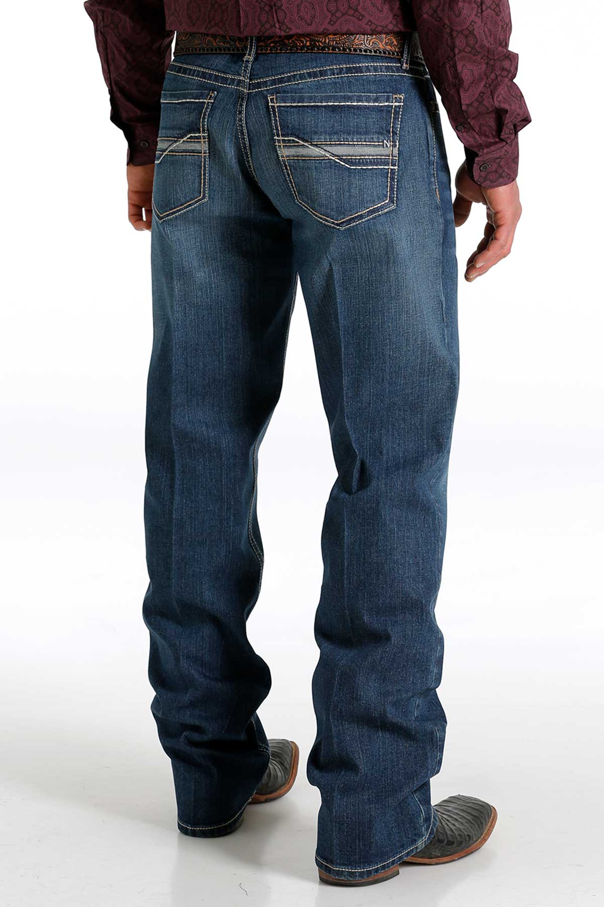 CINCH MENS GRANT JEANS MEDIUM STONEWASH