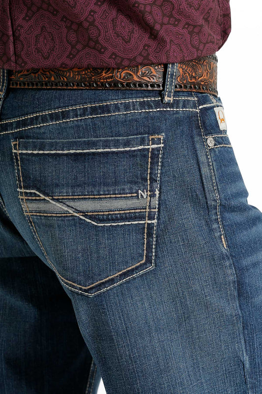 CINCH MENS GRANT JEANS MEDIUM STONEWASH