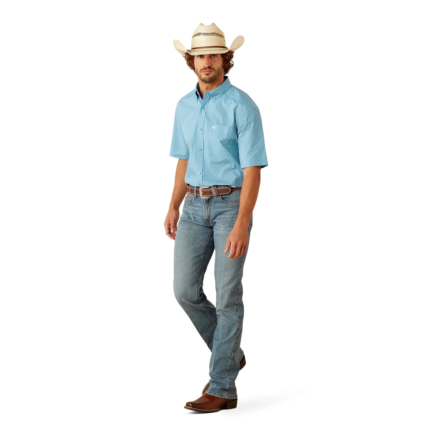 ARIAT MNS SS SHRT PRNT