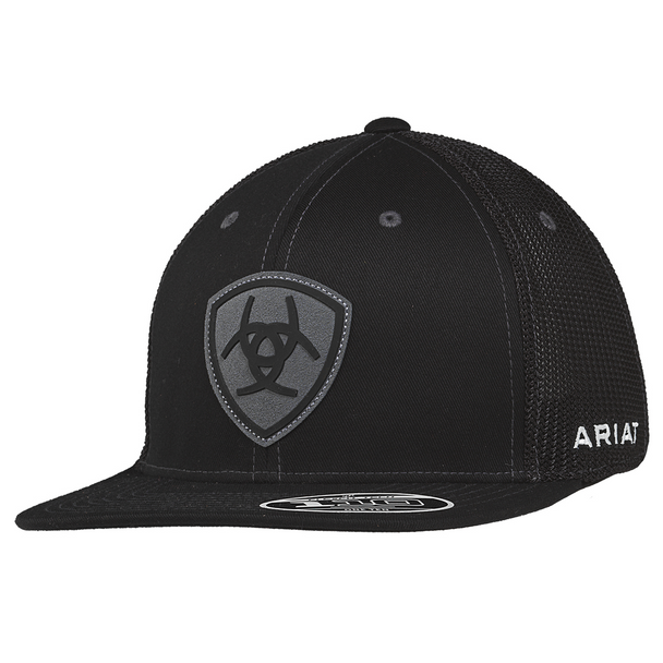ARIAT CAP SUEDE PATCH BLK