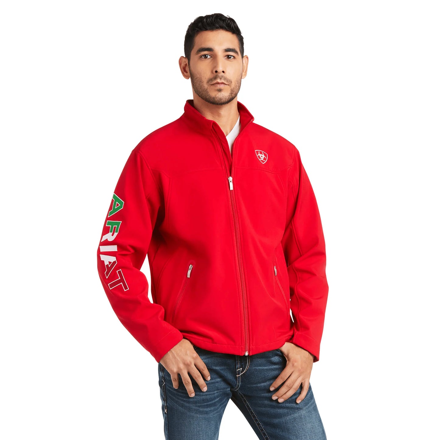 JACKET ARIAT RED MENS