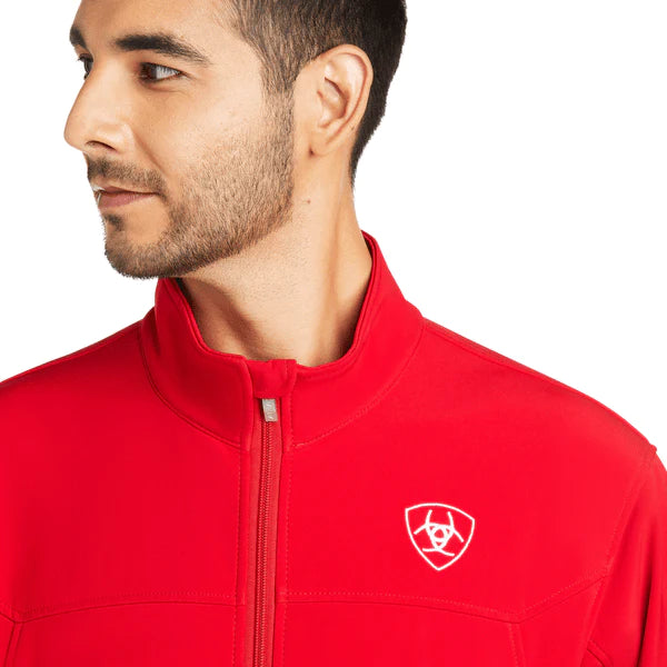 JACKET ARIAT RED MENS