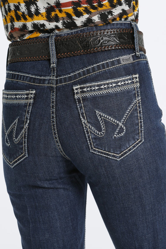 CRUEL WOMENS JEANS HALEY DARK STONE