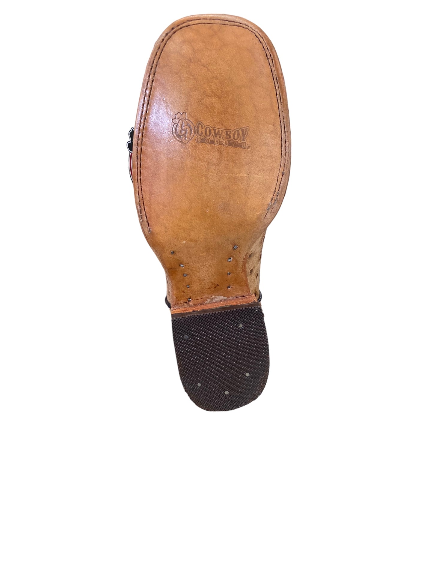 DUCK BEAK OSTRICH PRINT WOMEN'S BOOT